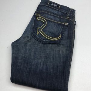 LIKE NEW ROCK & REPUBLIC FLARE BOOT JEANS 24x30 ⭐️